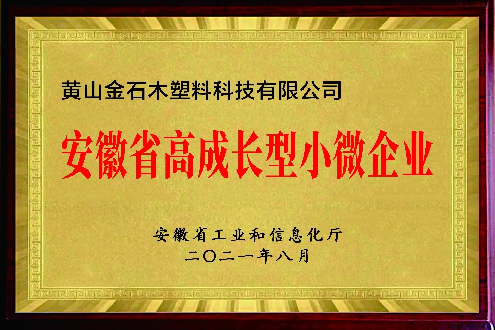 省高成長型小微企業(yè)